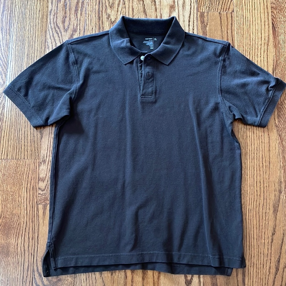 Old Navy Brown Polo, (size: xl)